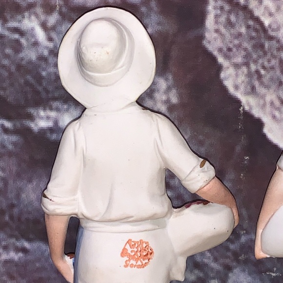 Vintage Bisque Porcelain Figures W.K.C. Germany - Picture 11 of 16